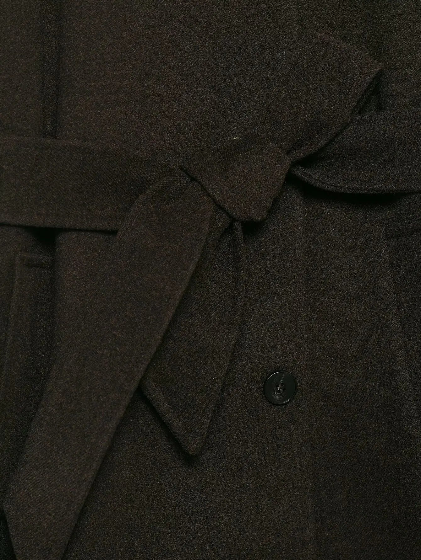 TFMLN Lange Mäntel für Damen mit Stehkragen, 2025, Winter, neuer Trenchcoat mit Gürtel, Vintage, einfache Oberbekleidung, elegante Mode, weiblich