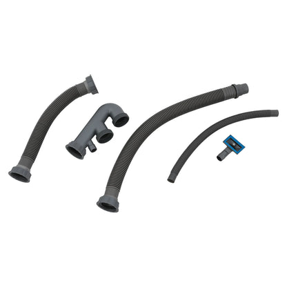 Bymaocar 78 * 43 * 21 cm Edelstahl-Küchenspüle, Doppelschüssel-Küchenspüle, Küchenspüle mit Abflusskorb