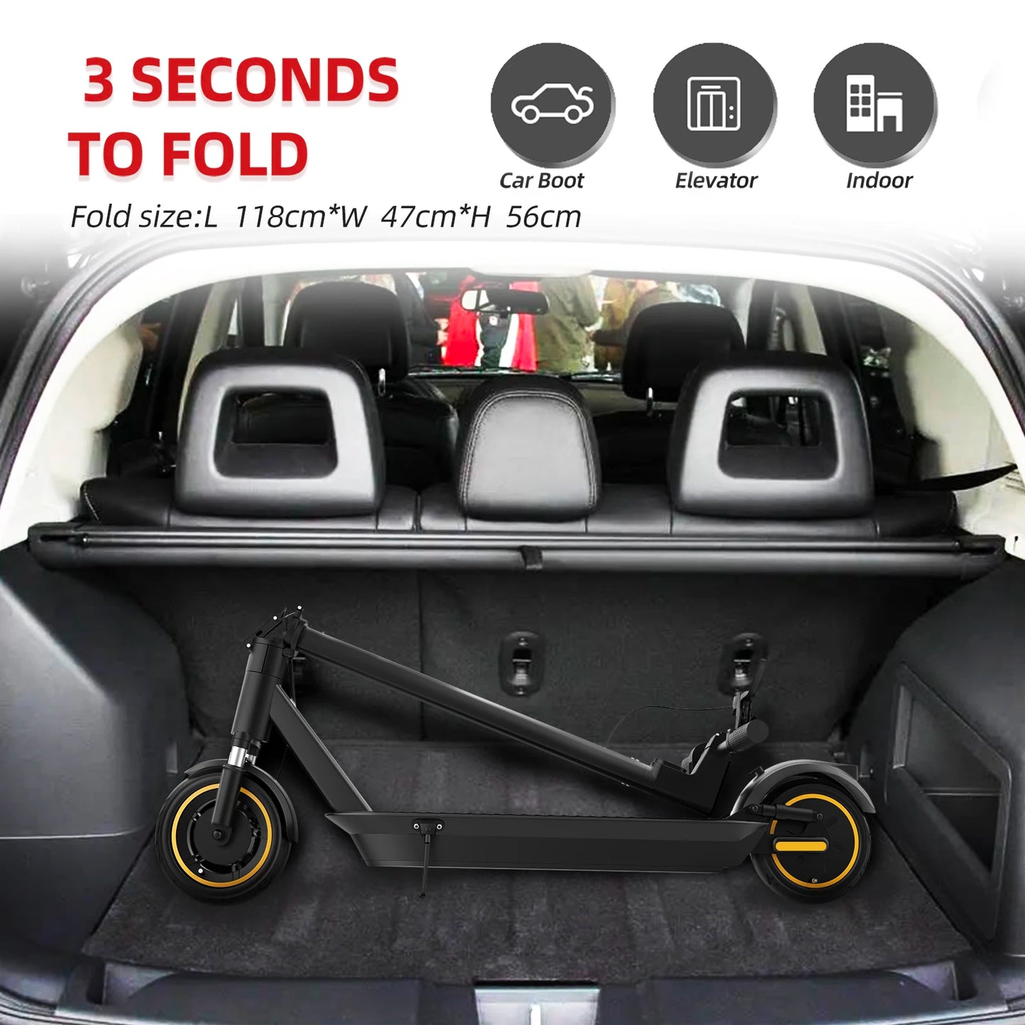 JUICEASE Portable Electric Scooter 16/45KM Smart APP 31/35KM/H Fast Speed 350W/1000W Waterproof IP65 Electric Kick Scooter