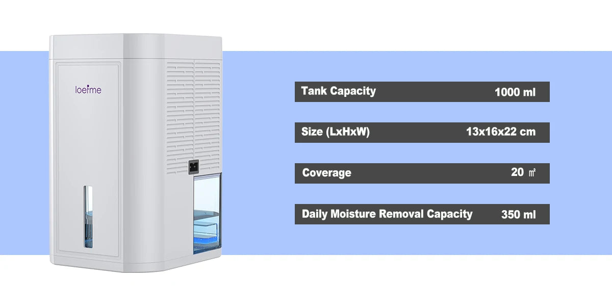 Electric Home Dehumidifier Multi-capacity For Damp, Condensation, Mould, Smells,Defrost Portable Quiet.