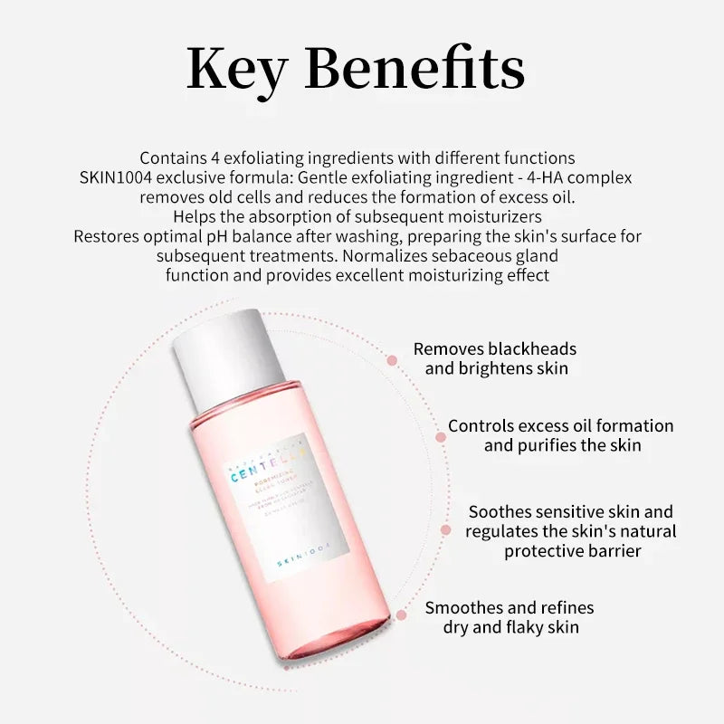 Korean Centella Original Products Pink Salt Fresh Ampoule Toner Facial Serum Cleanser and Moisturiser Cream Skincare Full Set.