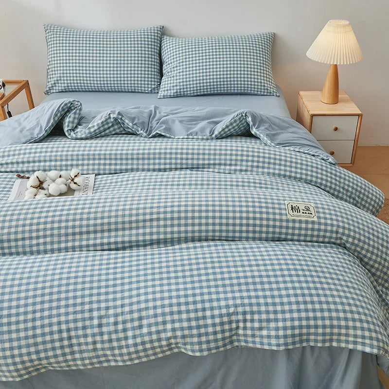 nordic quilt cotton 100% double bed comforters winter comforters King size duvet 220x240 cm winter Plaid comforter queen single