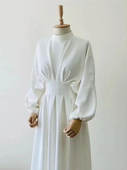 Ramadan Linen Abaya Dubai Turkey Islam Muslim Modest Dress Kaftan Prayer Clothes For Women Kebaya Robe Arabe Femme Musulmane