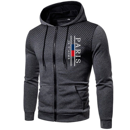 Hot Sales Men's Tracksuit Jogging Zip Up Hoodies Daily Quality Sweatshirts Men Long Sleeve Sports Coat Casual Sweatpants Fashion.