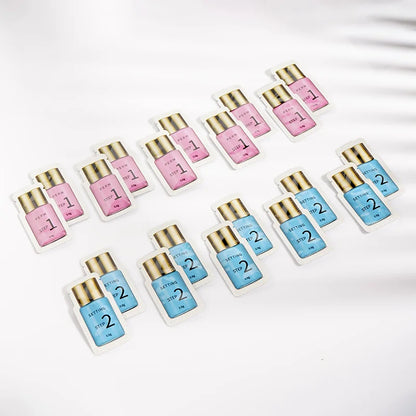 10 Pairs/Lot Lash Lift Lotion Sachet 0.8g Per Bag Lash Perm And Setting Lotion 8-12 Minutes Lifting Eyelashes Eye Makeup Tools.