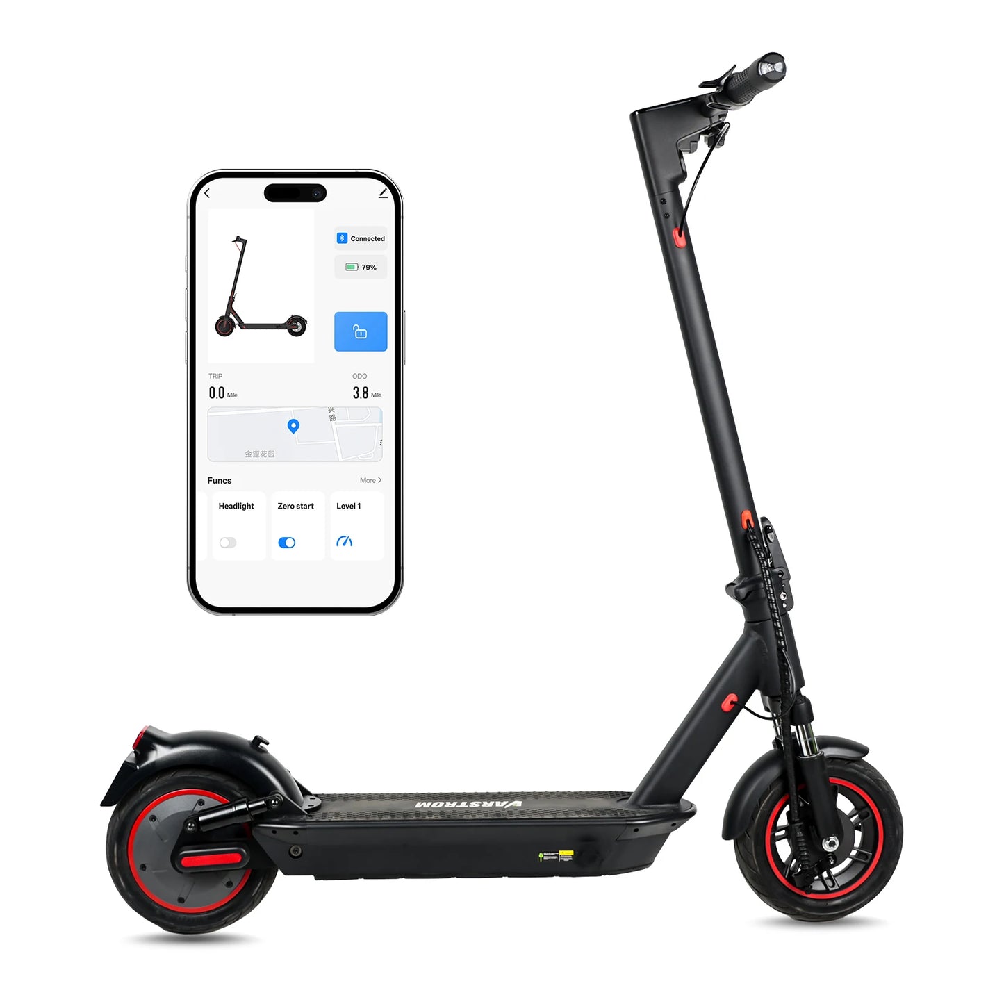 Electric Scooter For Adults Max Speed 35Km/h Electric Scooter 500W (Peak 750W ) Adult Scooter Electric Kick Scooter.