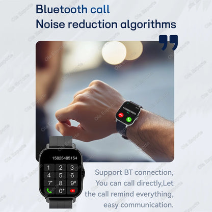 Outdoor Sports Smart Watch Wireless Calling Information Reminder Wallpaper Change Men's and Women's Waterproof Smartwatch 2025.