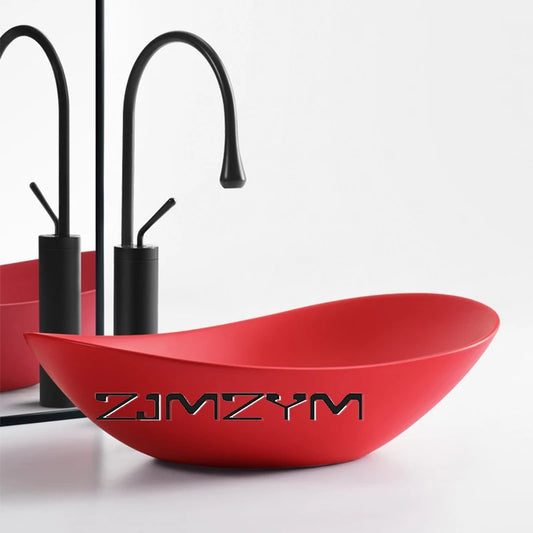 Nordic Keramik Gefäß Waschbecken Eitelkeit Schüssel Oval Badezimmer Tisch Waschbecken Toilette Balkon Kunst Becken Über Theke Sockel Waschbecken