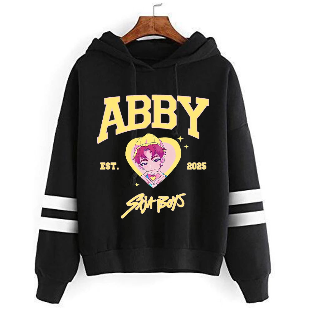 Kpop Demon Hunters Anime Hoodie Woman Clothing Saja Boys Cosplay Cartoon Graphic Sweatshirts Y2k Daily Casual Hooded Pullovers.