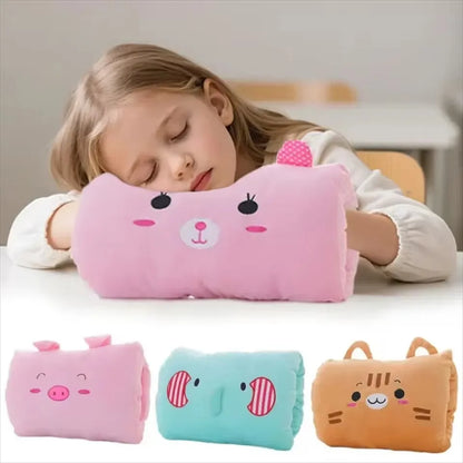 Kids cute gift Cartoon hand pillow Hand Warmer Nap weak hero class 1 arm pillow suho Non electrical Travel essentials.