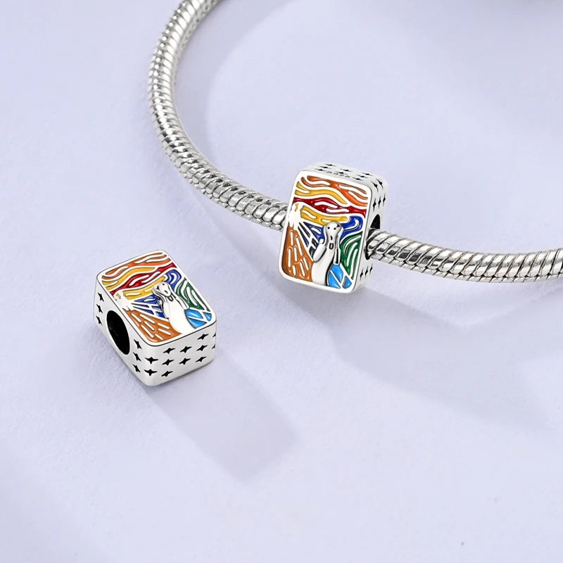Fit Original Bracelet 925 Silver Butterfly and Sunflower Heart Shape Charms Beads For Women Jewelry Making Fashion Pendant