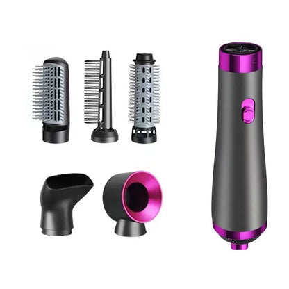 Tinsol hair dryer comb professional curling iron 3 in 1 hot air comb curling straightener roller hair dryer hair dryer brush