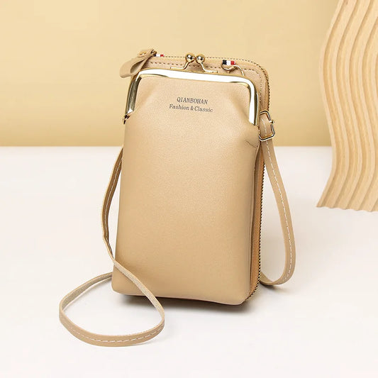 Fashion Ladies Small Crossbody Messenger Bags Women Shoulder Bag Wallet Mini PU Leather Card Holder Female Purse.