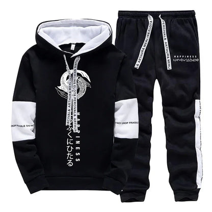 Casual Daily Outdoor Men's Tracksuit Hot Sales Sports Hooded Single Piece Sweatshirts And Sweatpants Comfortable Jogging Quality.