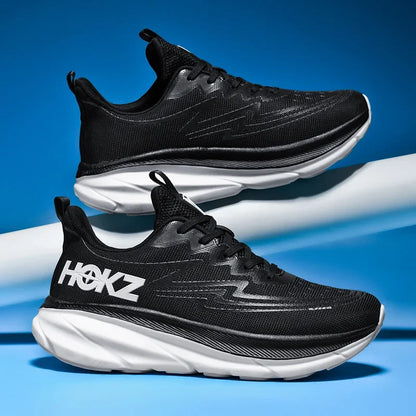 Men's Running Shoes Cushioning Outdoor Non-Slip Jogging Breathable Trainer Race Sneakers Luxury shoes Mesh Couple Off-road Shoes