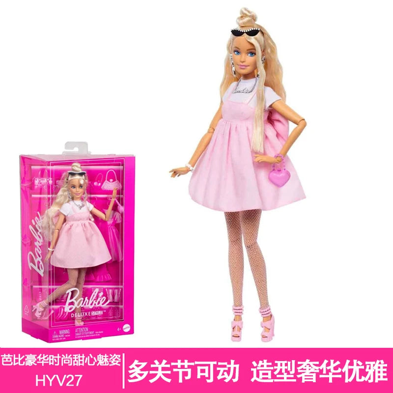 Barbie Dolls Fashionable Barbie Doll Set for Girls Princess Toy Birthday Present