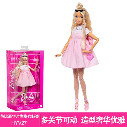 Barbie Dolls Fashionable Barbie Doll Set for Girls Princess Toy Birthday Present