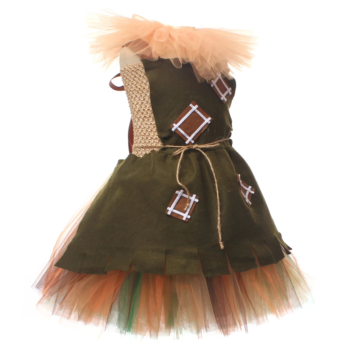 Kinder Mädchen Halloween Kostüm Zauberer von Oz Vogelscheuche Zinn Mann Löwe Hexe Prinzessin Tutu Kleid Rollenspiel Party Bühne Kleid Outfit.