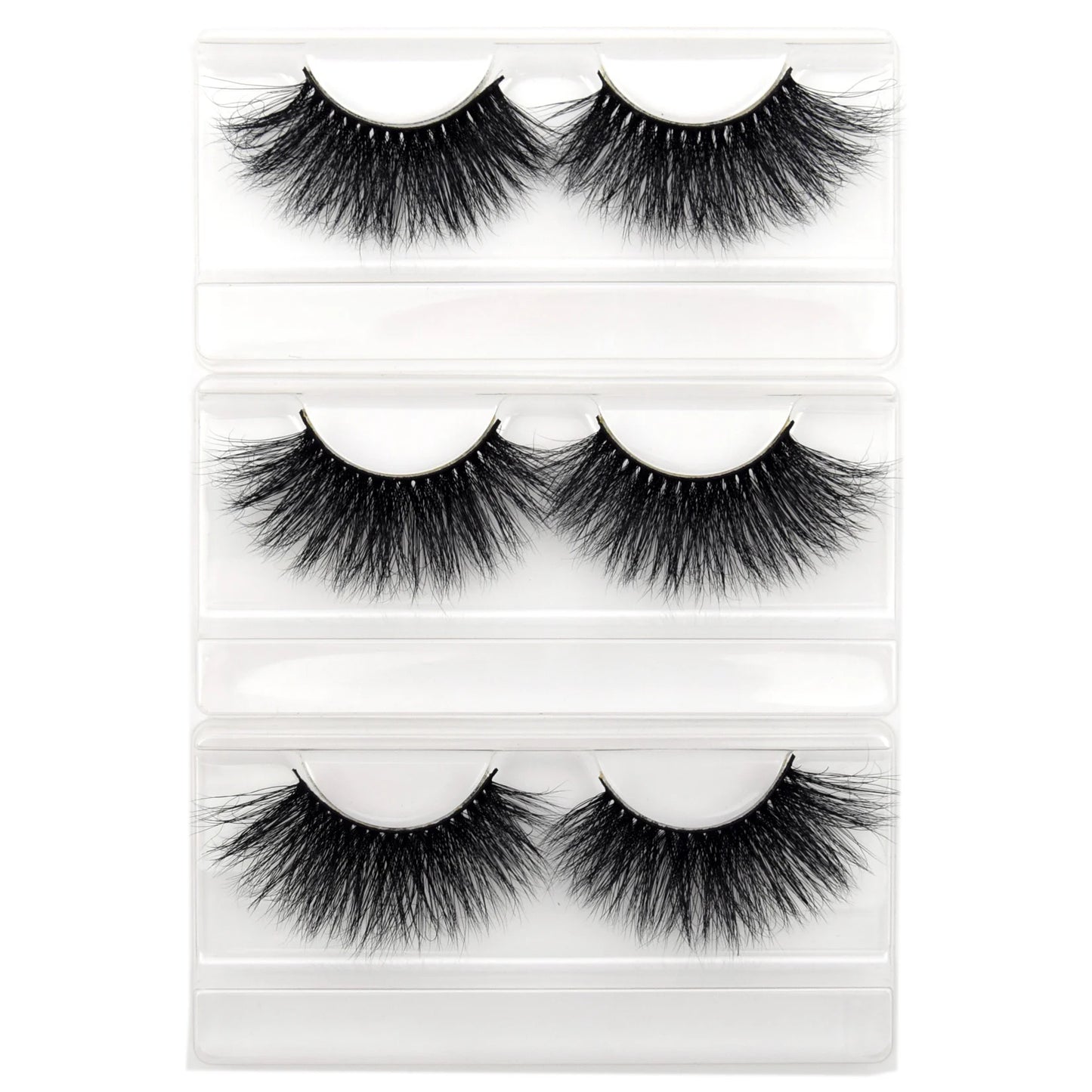 Visofree Eyelashes 3D Mink Eyelashes Long Lasting Mink Lashes Natural Dramatic Volume Eyelashes Extension False Eyelashes D08