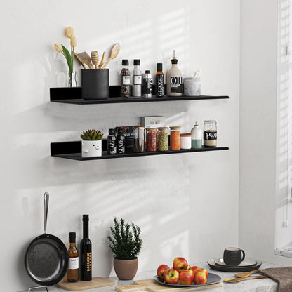 Schwimmende Badezimmerregale  Zimmerdekoration  Keine Bohrungen  Speicherwandregal  Home Organizer Ledge Hardwares  Schrankküche  Wohnkultur