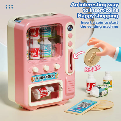 Simulated Kitchen Toy Play Set Miniature Food Pretend Play House Appliance Laundry Cookware Children Role-Playing Toys Girl Game.