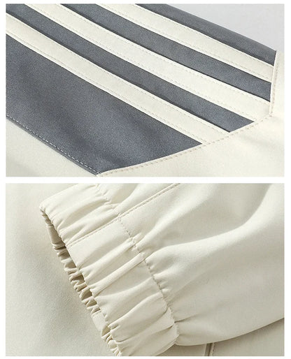 Cool Casual Sports Suit for Teenage Boys Large Size Trendy Workwear Pants Included One Complete Set Handsome Male Apparel.