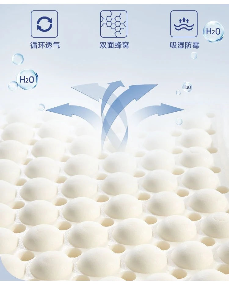 Thailand Importierte Natürliche Latex Matratzen Tatami Boden Matte Faltbare Langsam Rebound haushalt luxus top Matte Geschenk Latex Matten