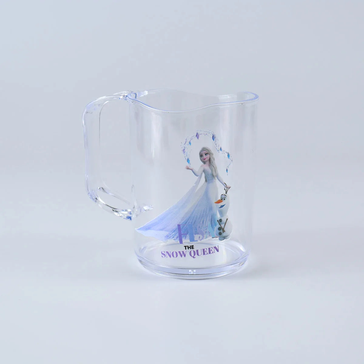 Disney New Frozen Princess Elsa Cartoon Washable Mouthwash Cup for Men and Women Plastic Wash Cup.