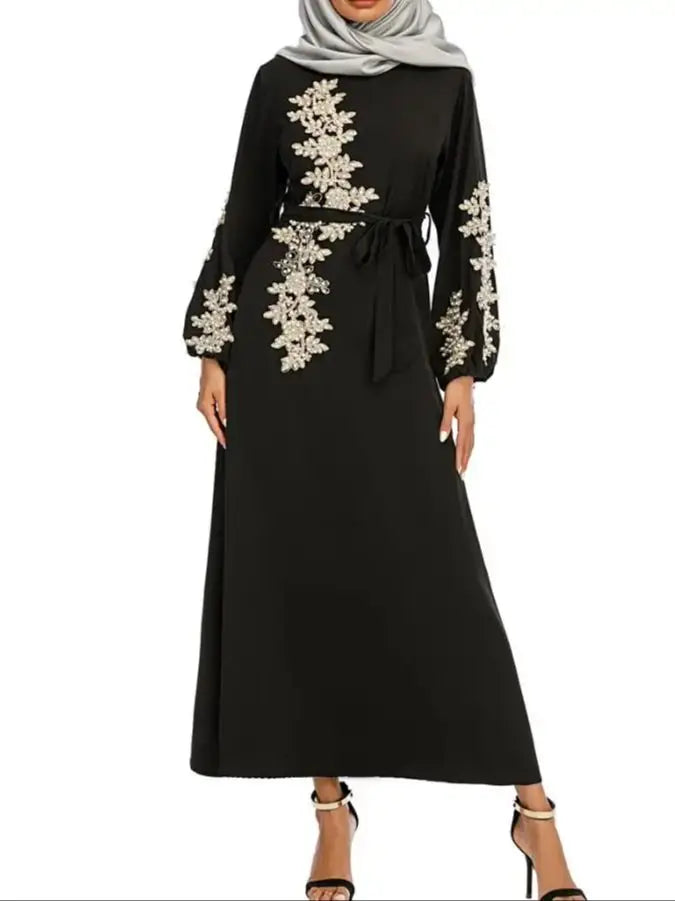 Ramadan Kaftan Dubai Abaya Turkey Muslim Women Hijab Dress Islam Caftan Marocain Dresses Vestidos Eid Mubarak Robe Femme Abayas
