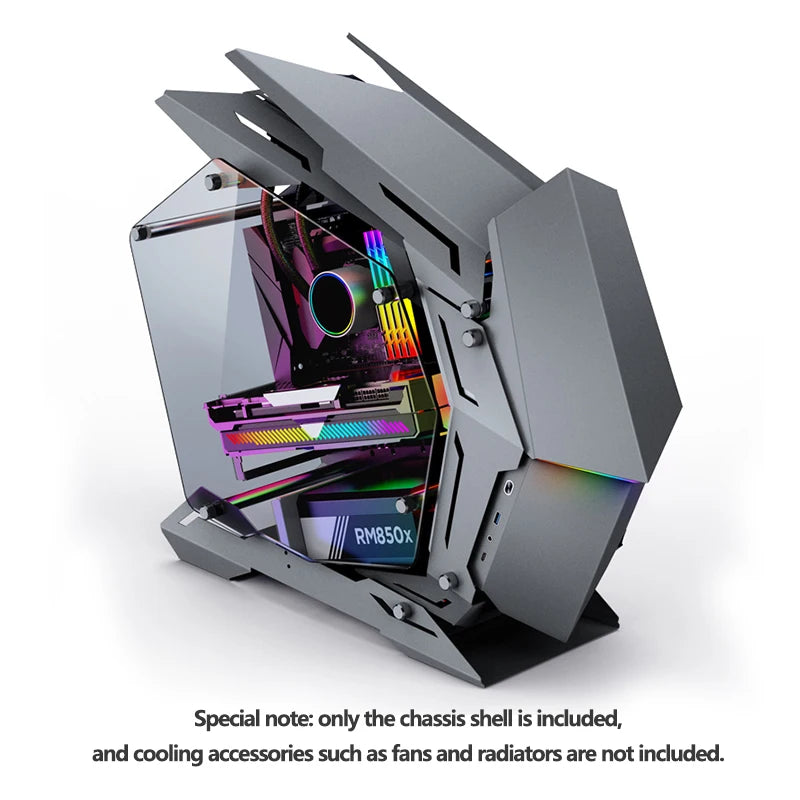 Jonsbo MOD3 MINI E-sports Case MATX/ITX Computer Game Chassis 5V ARGB Lamp Effect ATX PSII Power Support Special-shaped Chassis