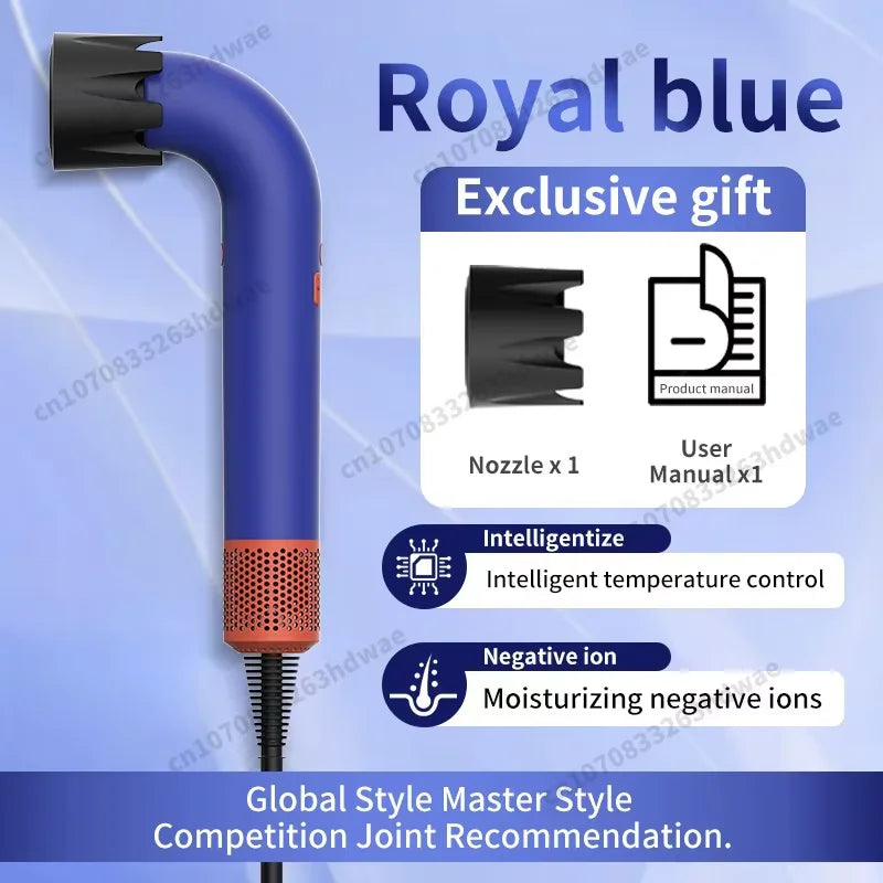 Ion Hair Dryer Professional Super Ionic Hairdryer Woman Electric Barber Blower Leafless Dry Machine