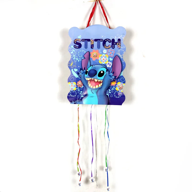 Disney Stitch Partygeschenke, Stich-Thema, Geschenktüten, Pralinenschachtel, Ringe, Pinata, Schlüsselanhänger, Aufkleber, Geblasen, Luftballons, Partygeschenke