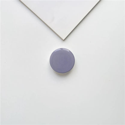 Popped Luxury Glossy Phone Socket for iPhone 12 13 14 Grip Tok Phones Holder Finger Ring Stand for Xiaomi Huawei.