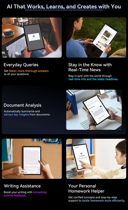 Blackview MEGA 8 [No EU Charger] Tablet 13 inch 90Hz 2K FHD+ Display 36GB(12+24) 512GB 11000mAh 50MP+13MP Android 15 Dual SIM 4G.