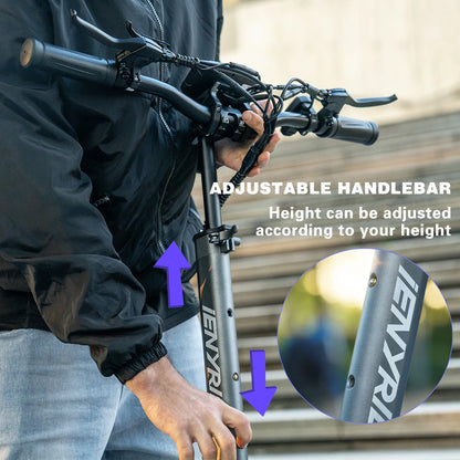 iENYRID S1 Foldable Adult Electric Scooter E-Scooter 45 km/h Electric Kick Scooter 800W Skateboards 48V 15Ah Kickboard.