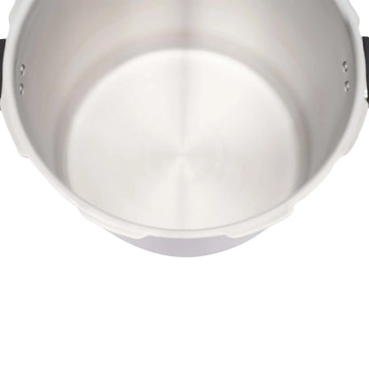 22L Aluminium Alloy Pressure Canner 90Kpa Thickened Explosion-proof Pressure Cooker Pot with Pressure Gauge and Safety Valve.