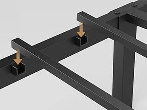 140 x 200 cm großes Polsterbett mit Doppelbettrahmen und LED-Beleuchtung und Ladestation. Kopfteil inklusive schwebendem Bettdesign