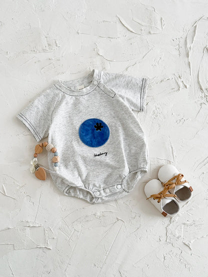 INS Sommer Neue Baby Body Neugeborenen Kleidung Jungen Mädchen Baumwolle Dreieck Strampler Plüsch brief Kurzarm Infant 0-18M