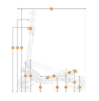 HALO KNIGHT T102 Professional Electric Scooters Free Shipping 52V 1200W 21Ah E Scooter 50KM/H E-Scooter Folding Adults Scooter.