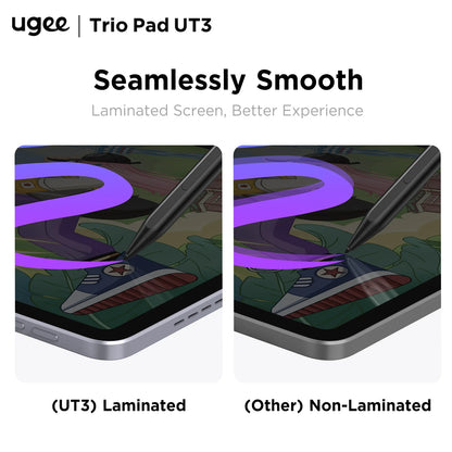 UGEE UT3 Fun Drawing Pad 14.25 inch 2400*1600 Resolution Android 14 System 60HZ Large Graphics Tablet Monitor 8GB+256GB.