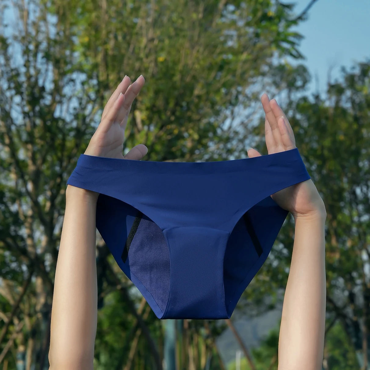 Leakproof Mid-Rise Breathable Women Menstural Period Panties Incontinence Underwear Super Absorption Briefs Female Dropshipping.