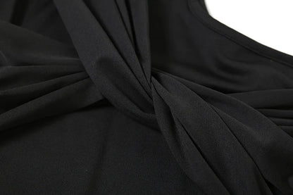 Autumn 2025 Long Sleeve Pullover New Fashion Sexy Spice Girls Crew Neck Single Rotator Sleeve Pleated Slim Bodysuit Women