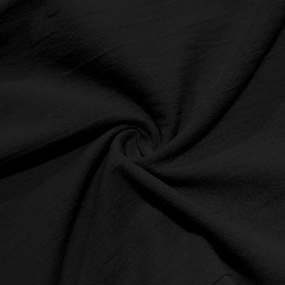 2024 drawstring men's simple fashion solid color casual cotton and linen straight trousers.