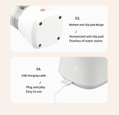 USB Charging Portable Electric Juicer 7.4V Orange Lemon Fruit Blender Household Juice Squeezer Mixer Citrus Juicer for Travel