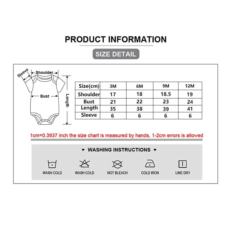 3PCS Mode Sommer Kurzarm Cartoon Baby Junge Mädchen Body Baumwolle Neugeborene Kleidung.