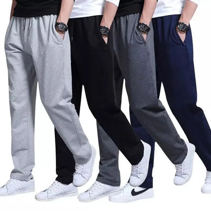 Men Straight Leg Casual Sports Pants Male Exercise Jogging Trousers Gym Sports Pantsdrawstring Design Suitable for Outdoor Wear.