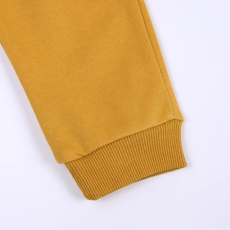 Korean Baby Clothing Sets Spring Autumn Toddler Boy Girl Cartoon Car Lightning Mcqueen Tracksuit Pullover Pants 2PCS Suit Outfit.