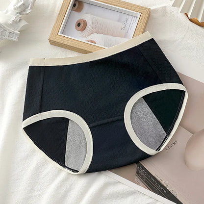 Physiological Period Leak Proof Menstrual Panties Breathable Seamless Soft Fabric Women Underwear Breifs Mesh Sanitary Pants XL