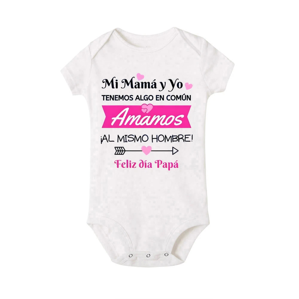 Alles Gute zum Vatertag Säuglingsspielanzug Vatertag Aufdruck Kurzarm Bodys Neugeborenes Mädchen Jungen Overall Festival Babykleidung.