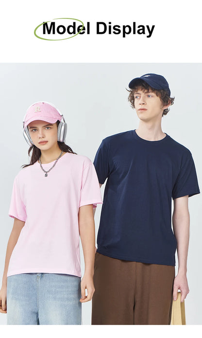 100% Baumwolle Solide T-shirts Frauen Sportliche Kurzarm T-shirts Mode Lässig Weiß Schwarz Kleidung Lose Oansatz Weibliche Sommer Tops